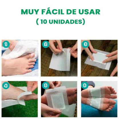 👣 Parches Kinokis para pies 👣
